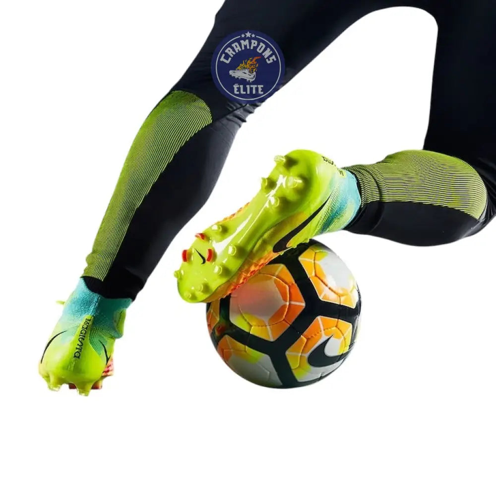 Image of NIKE MAGISTA OBRA II FG JAUNE FLUO/ORANGE/TURQUOISE