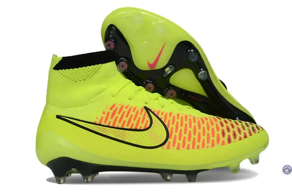 Nike Magista Obra AG - Neon/Sort/Rød