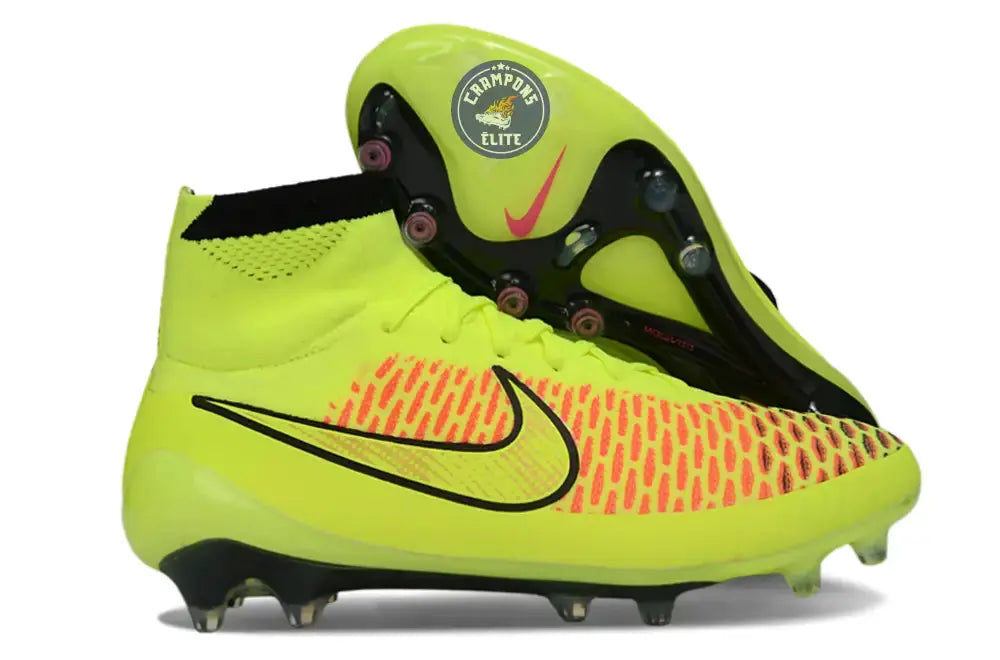 Nike Magista Obra AG - Neon/Sort/Rød