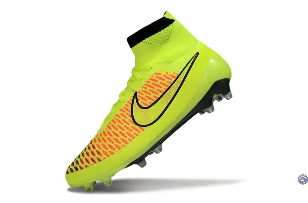 Nike Magista Obra AG - Neon/Sort/Rød