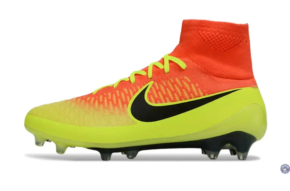 Image of Nike Magista Obra AG - Rouge/Noir/Jaune Fluo