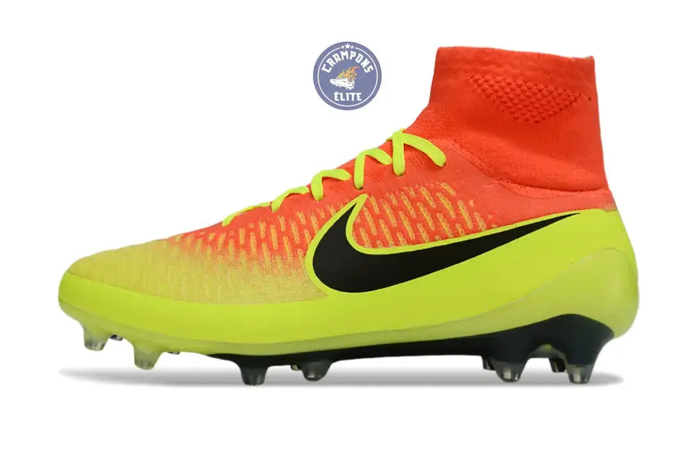 Image of Nike Magista Obra AG - Rouge/Noir/Jaune Fluo