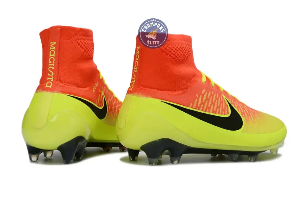 Image of Nike Magista Obra AG - Rouge/Noir/Jaune Fluo