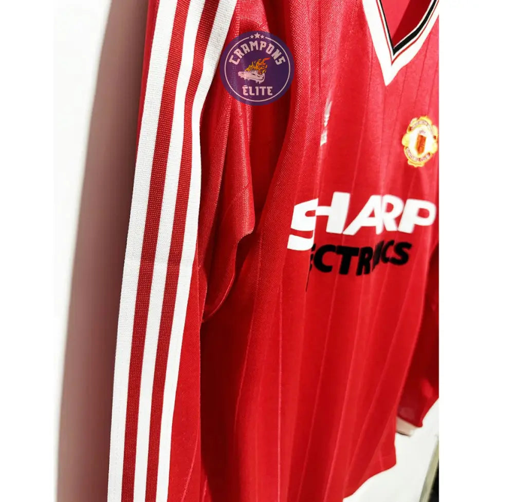 Image of Manchester United 1982/83 Domicile à manches longues