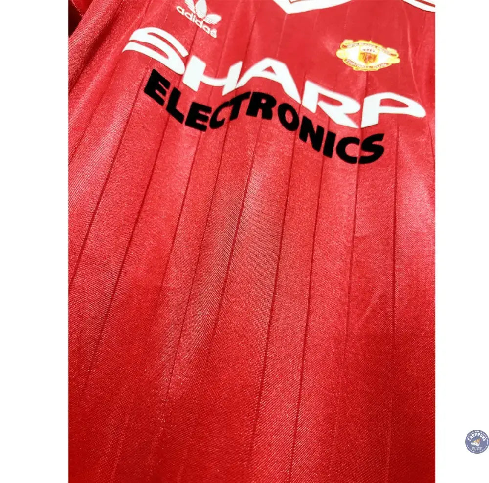 Image of Manchester United 1982/83 Domicile à manches longues