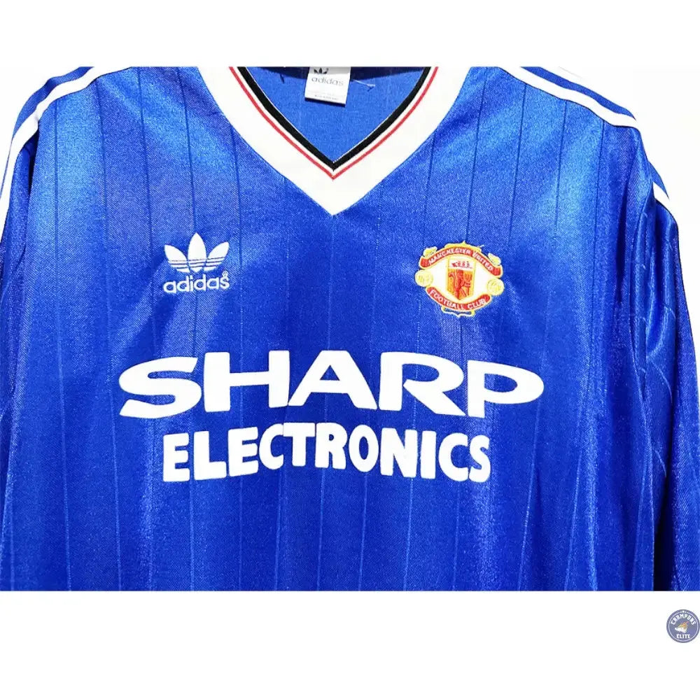 Manchester United 1982/83 Third à manches longues