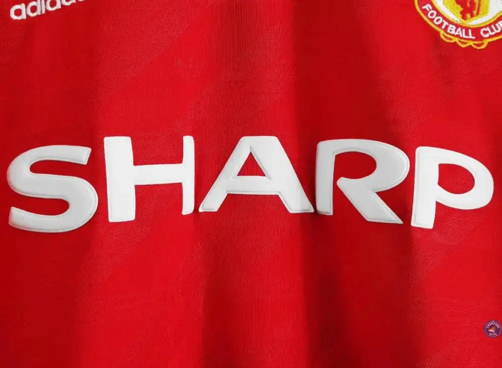 Manchester United 1986/87 Domicile à manches longues