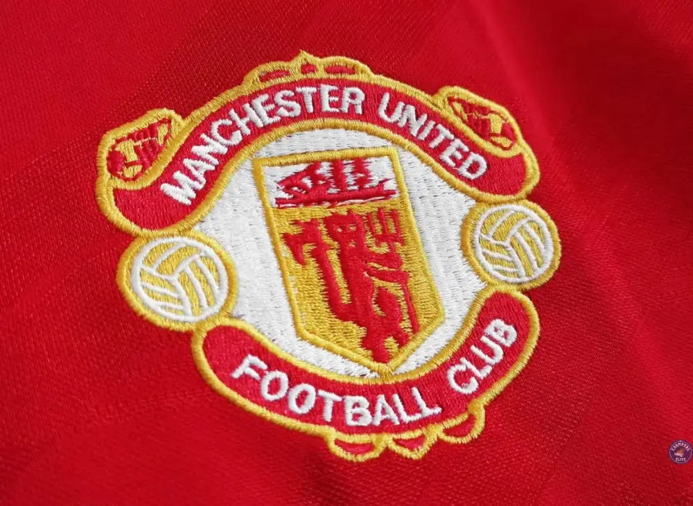 Image of Manchester United 1986/87 Domicile à manches longues