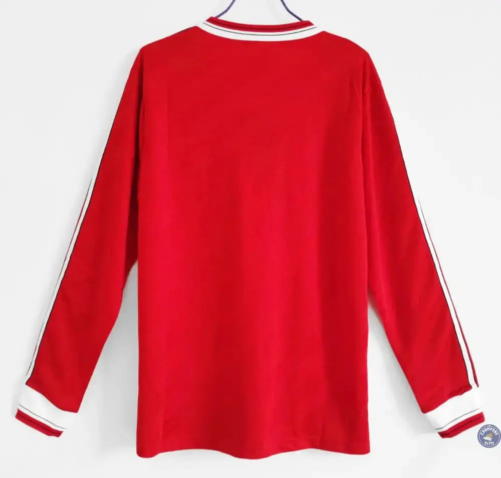 Manchester United 1986/87 Domicile à manches longues