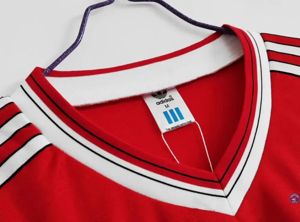 Image of Manchester United 1986/87 Domicile à manches longues