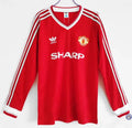 Manchester United 1986/87 Domicile à manches longues