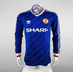 Image of Manchester United 1986/87 Third à manches longues