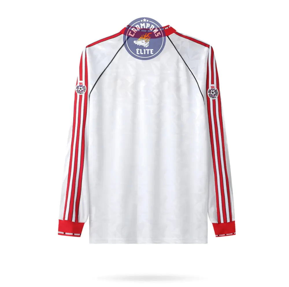 Image of Manchester United 1990/91 Extérieur à manches longues