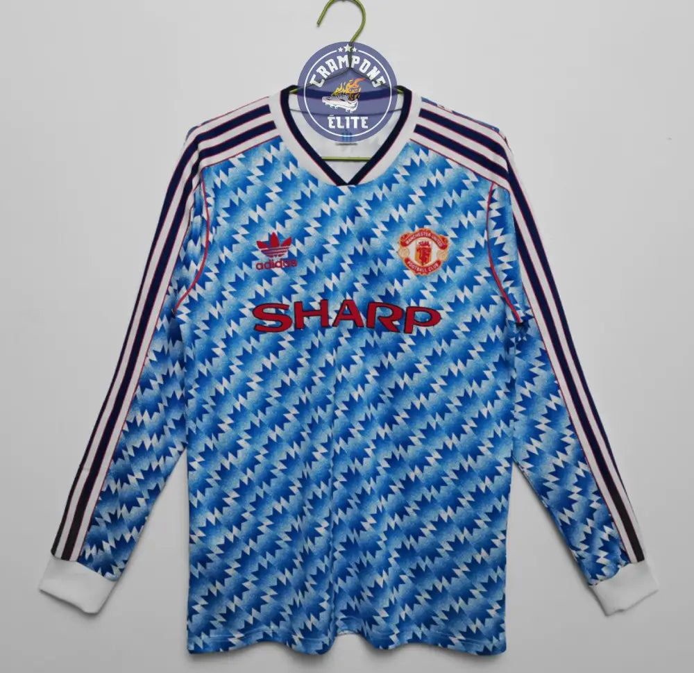 Image of Manchester United 1991/92 Extérieur à manches longues