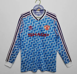 Image of Manchester United 1991/92 Extérieur à manches longues