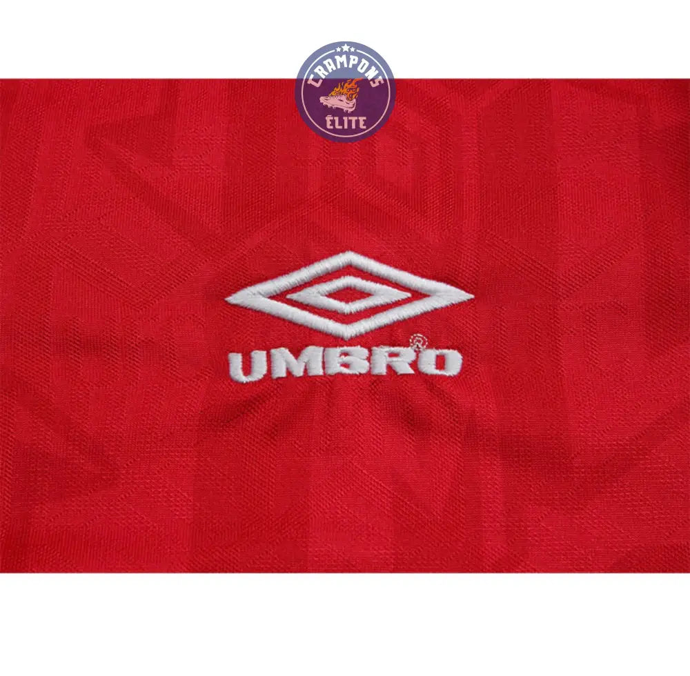 Manchester United 1992/93 Domicile à manches longues