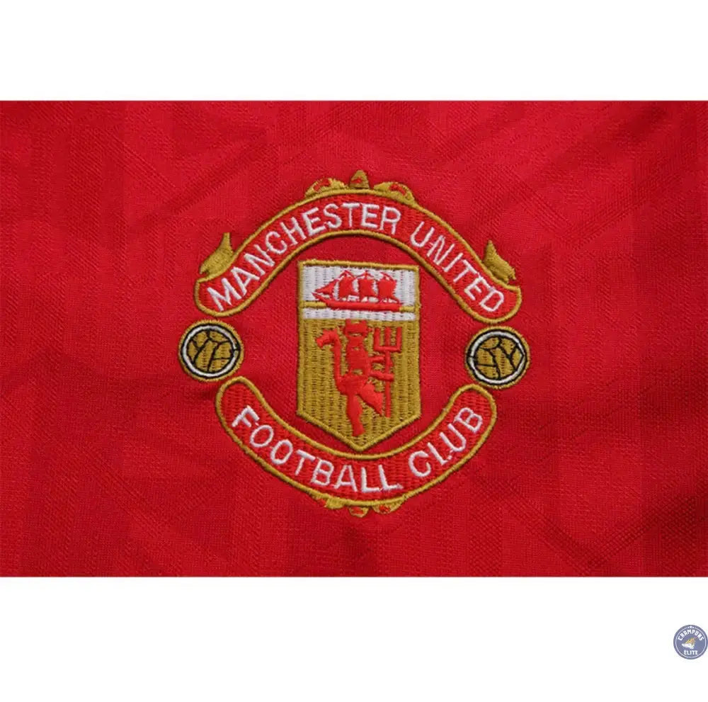 Manchester United 1992/93 Domicile à manches longues
