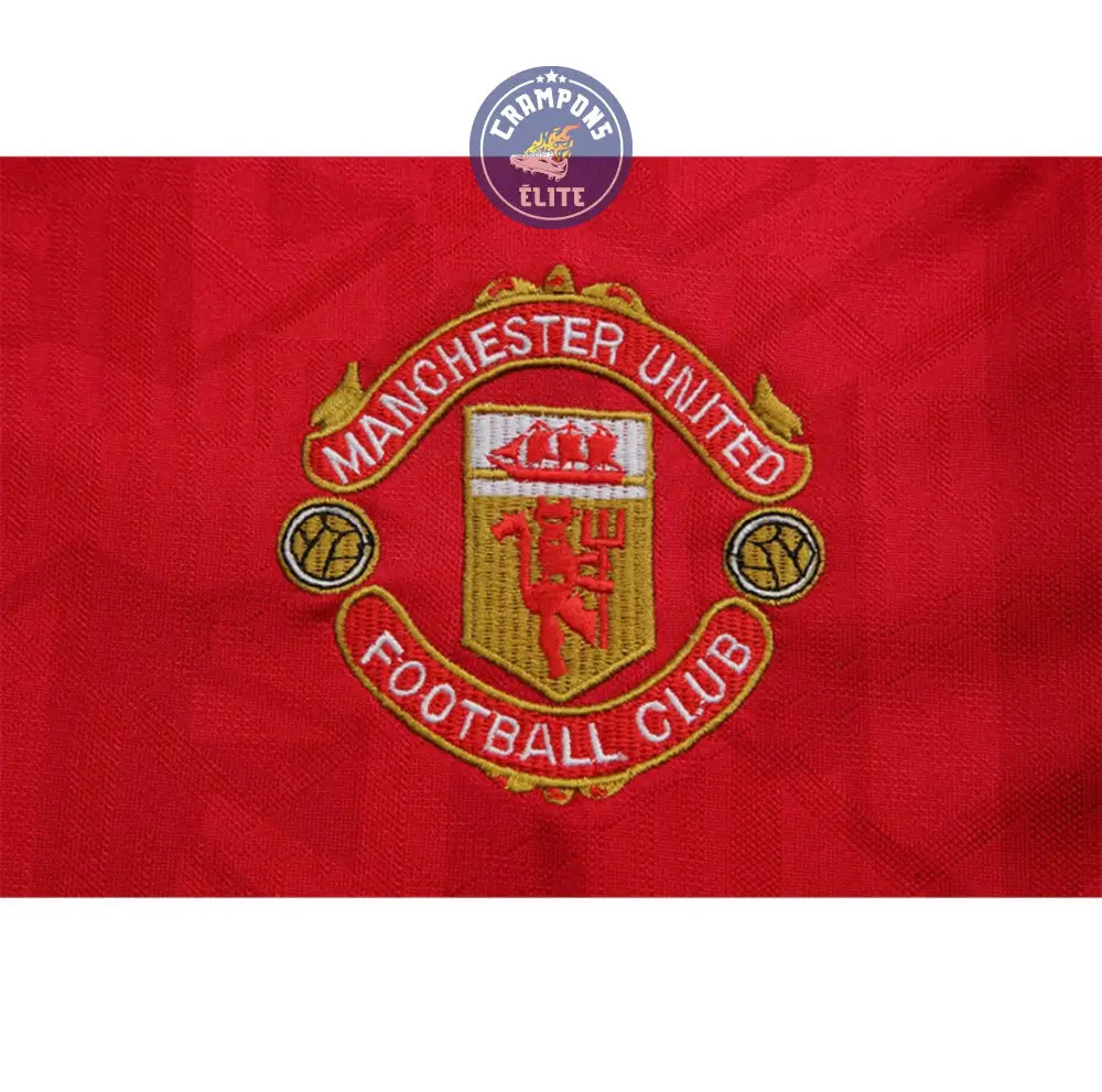 Manchester United 1992/93 Domicile à manches longues