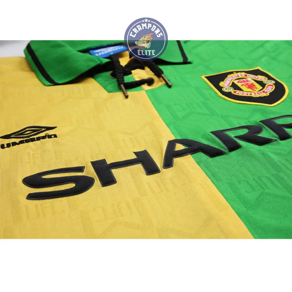 Image of Manchester United 1992/93 Third à manches longues