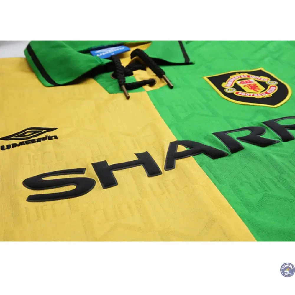 Image of Manchester United 1992/93 Third à manches longues