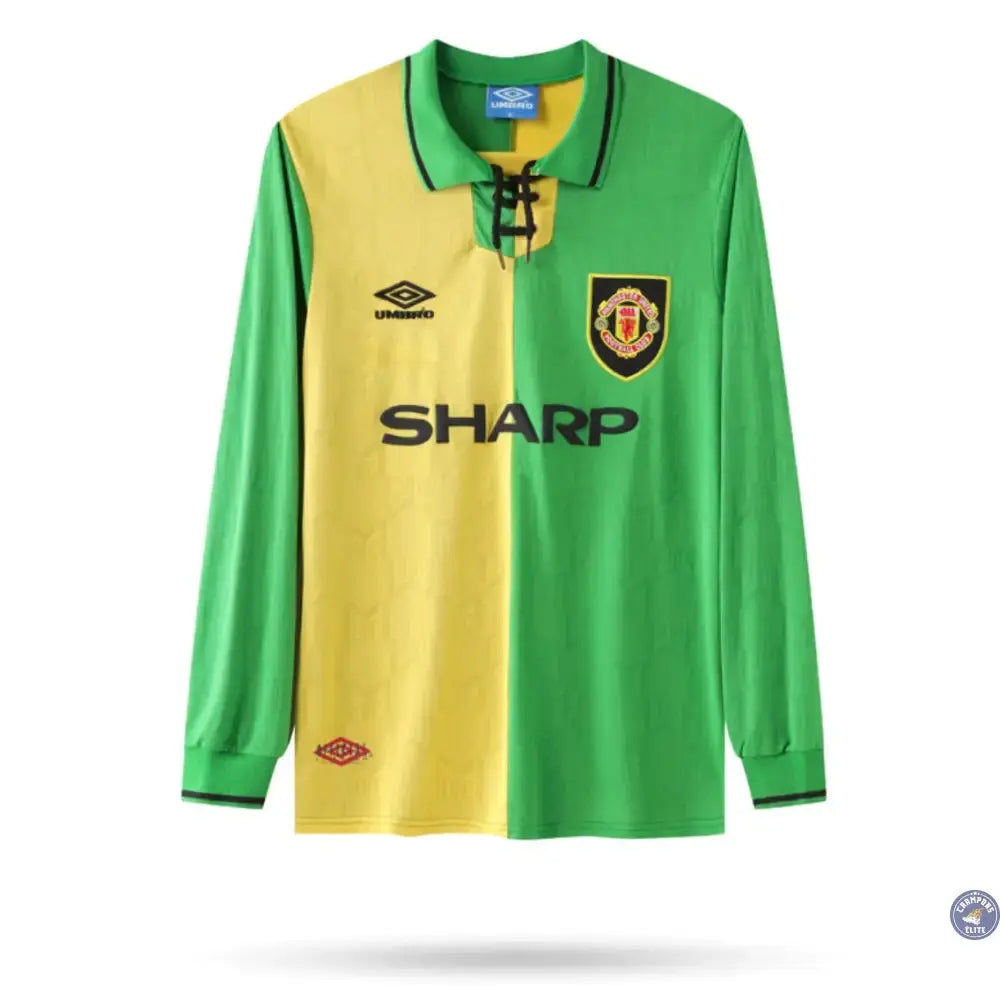 Image of Manchester United 1992/93 Third à manches longues