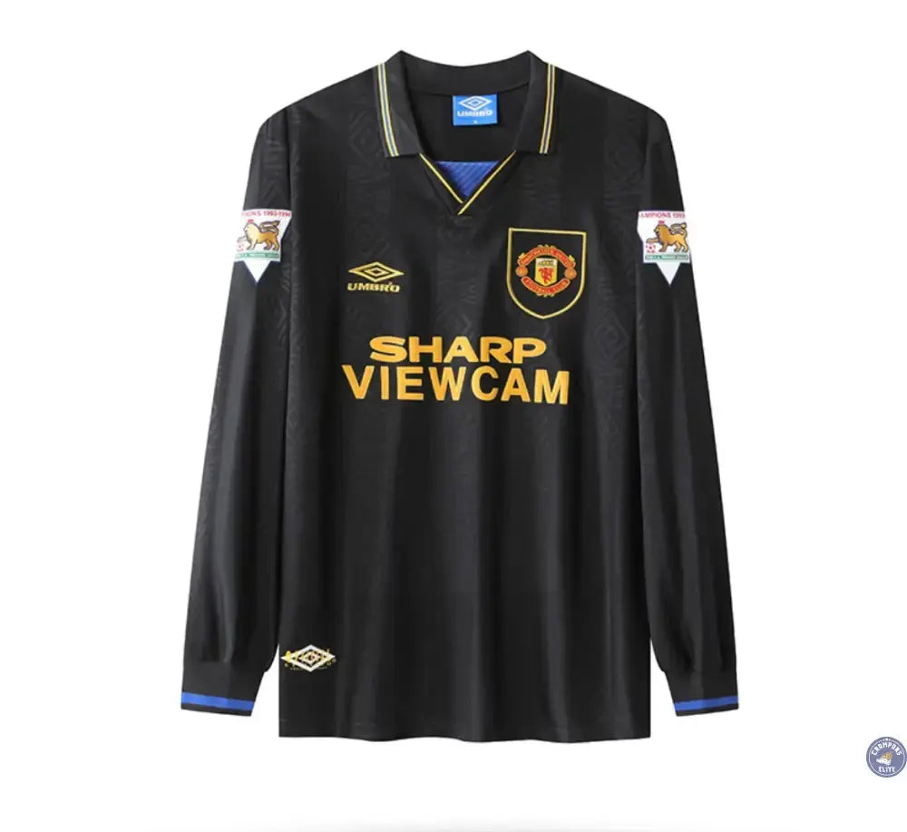 Image of Manchester United 1993/94 Extérieur à manches longues