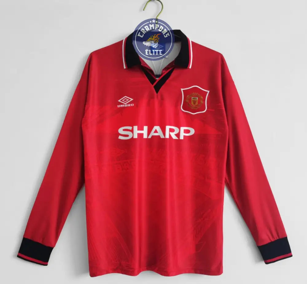 Image of Manchester United 1994/95 Domicile à manches longues