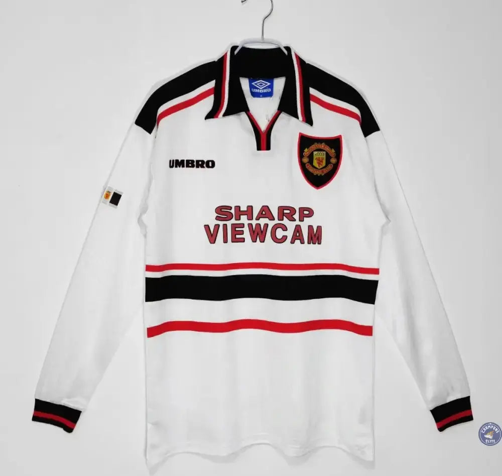 Image of Manchester United 1998/99 Extérieur à manches longues