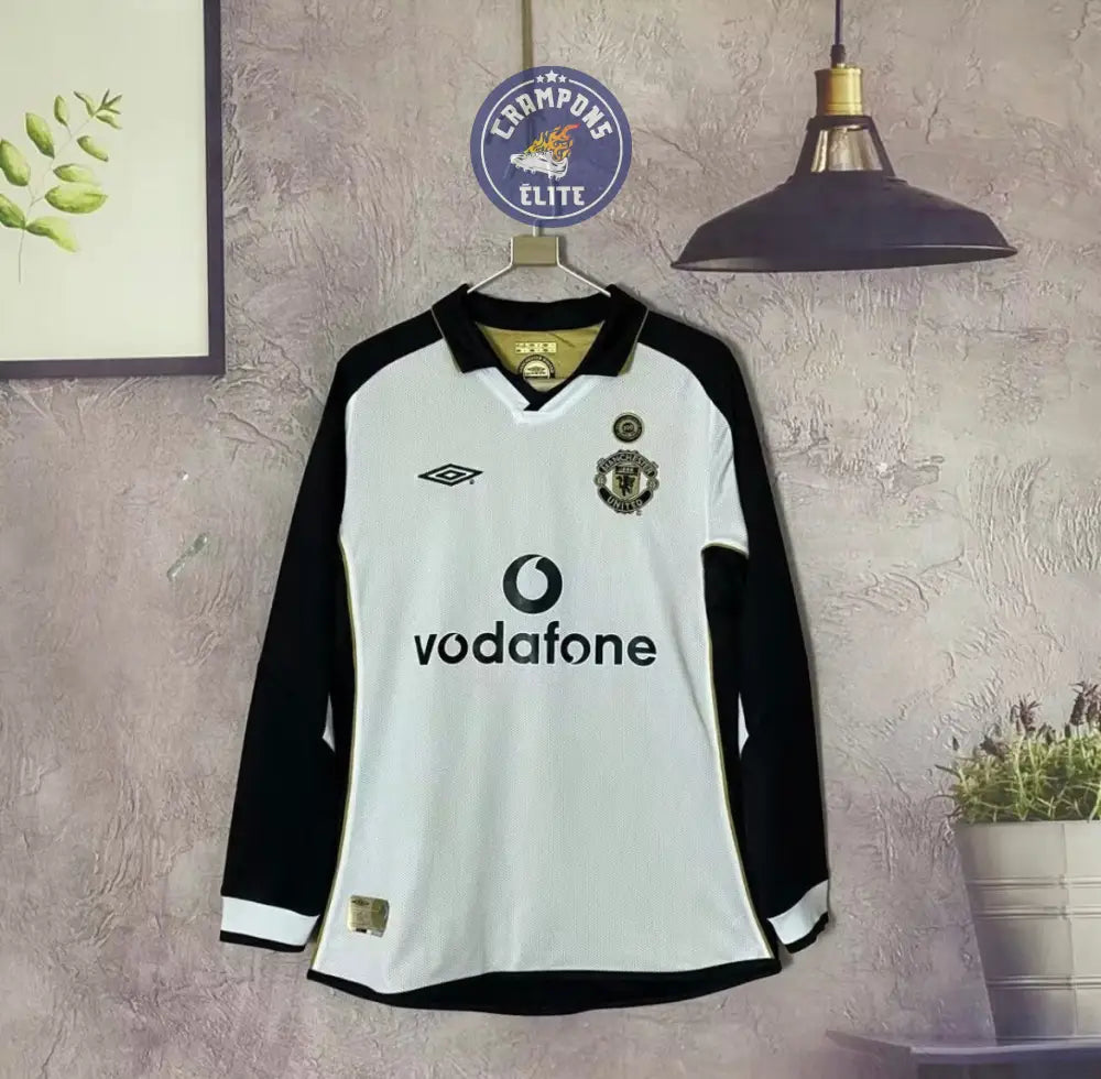 Image of Manchester United 2000/01 Extérieur reversible à manches longues