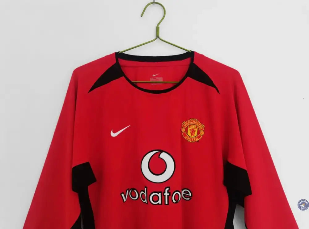 Image of Manchester United 2003/04 Domicile à manches longues
