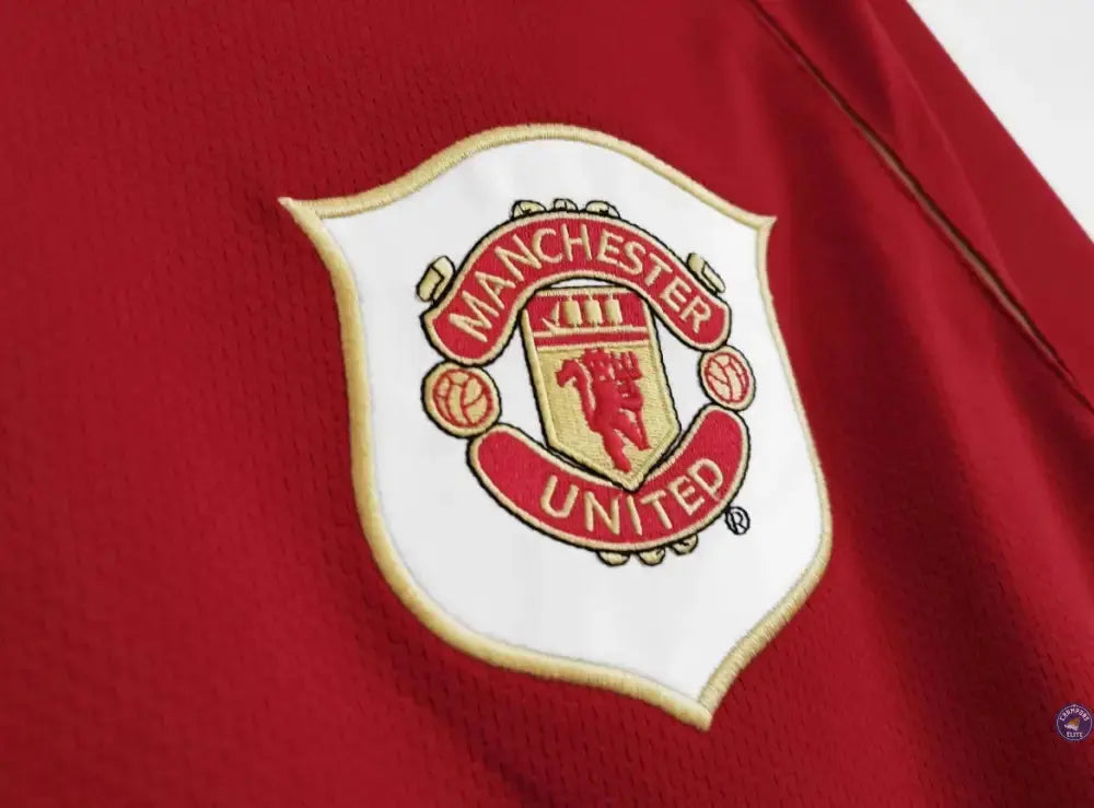 Image of Manchester United 2006/07 Domicile à manches longues