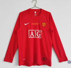 Manchester United 2007/08 Domicile à manches longues