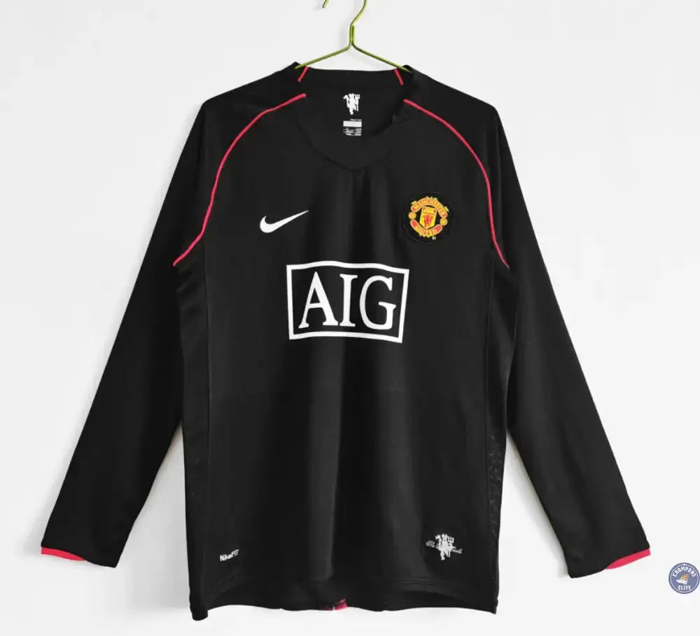 Image of Manchester United 2007/08 Extérieur à manches longues