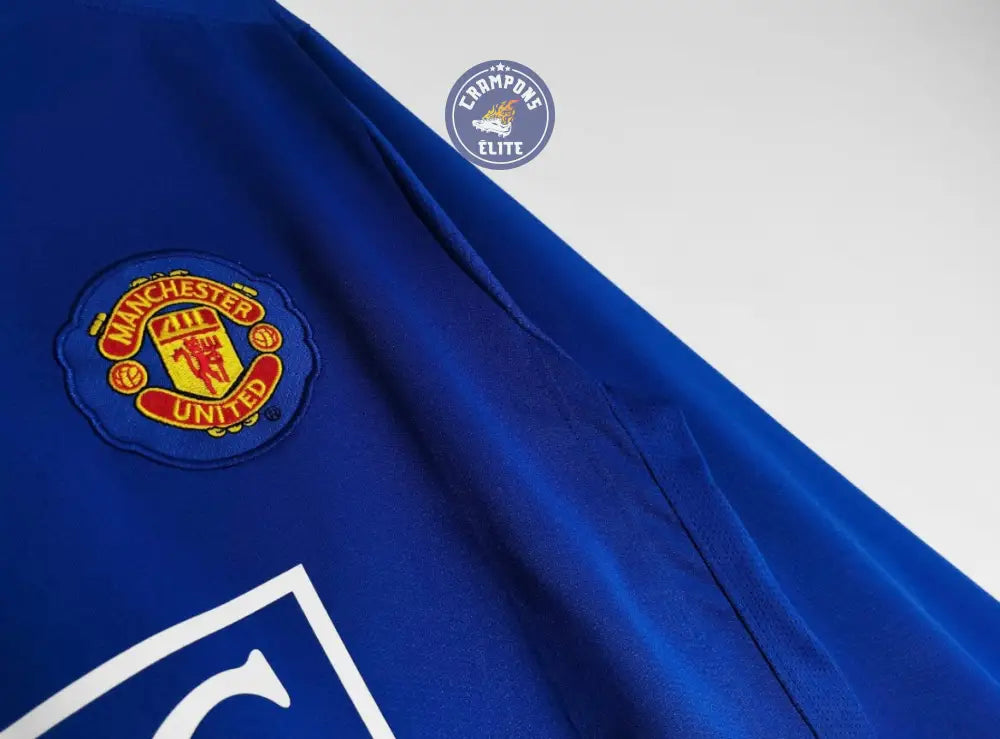 Image of Manchester United 2007/08 Third à manches longues