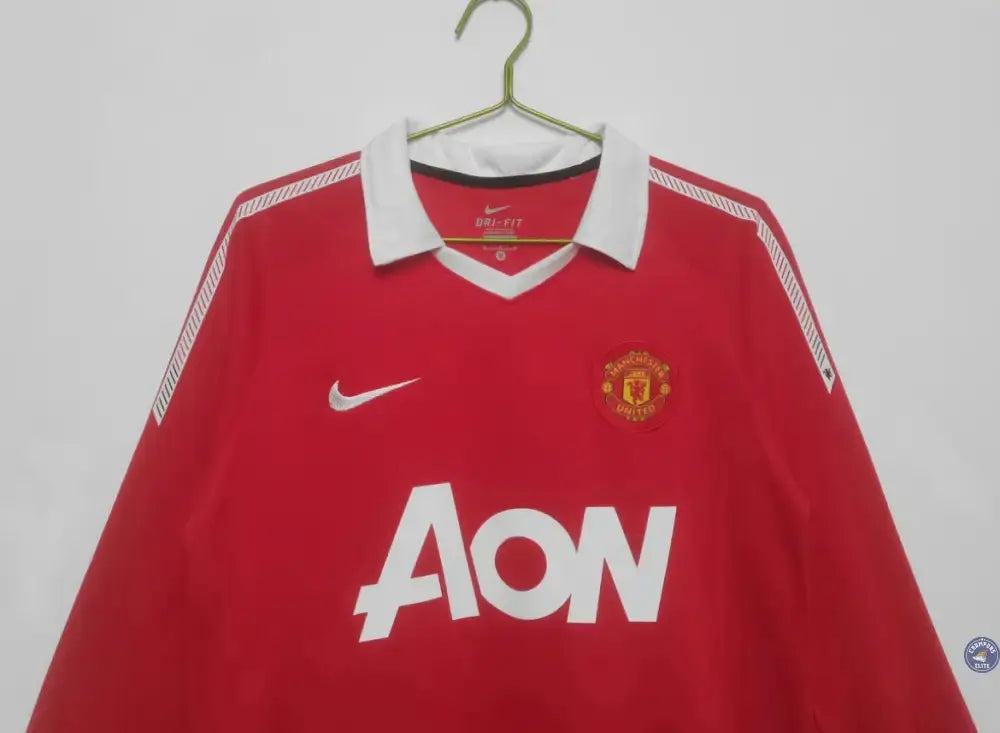 Manchester United 2010/11 Domicile à manches longues