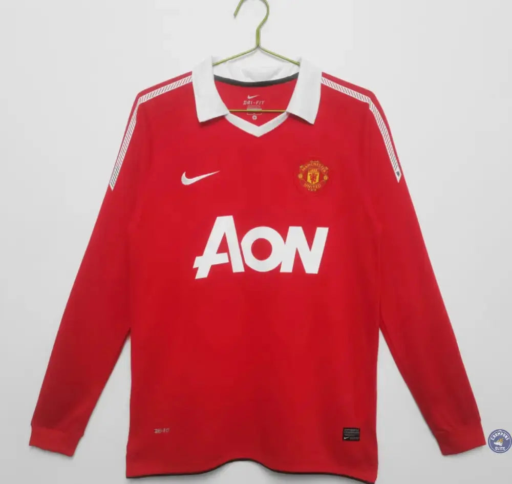 Manchester United 2010/11 Domicile à manches longues