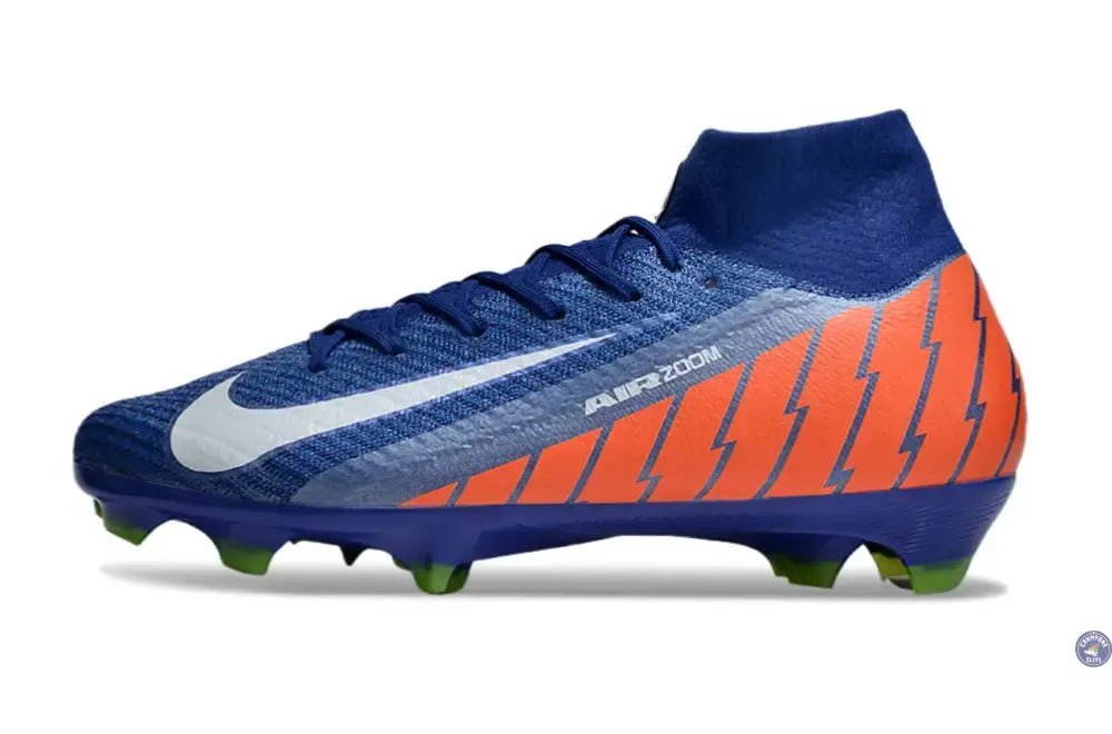 Mercurial Superfly 10 Elite FG Bleu/Orange