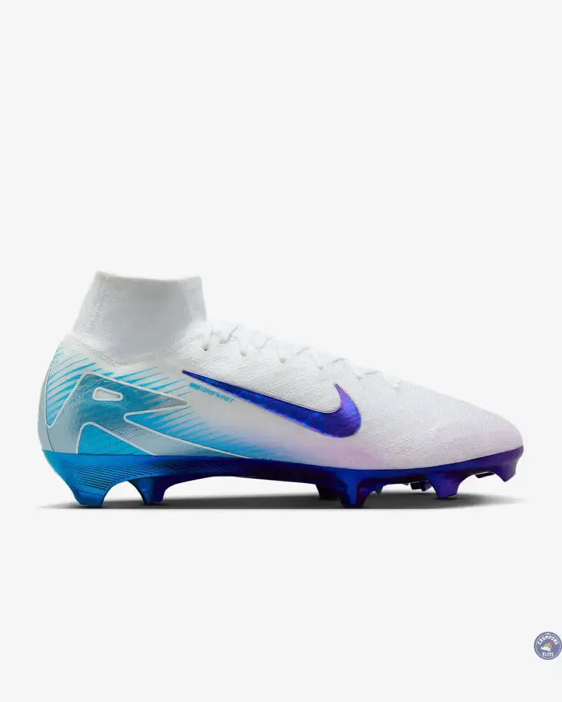 Image of Mercurial Superfly 10 Elite FG Chromatic Pack Blanc/Violet/Bleu