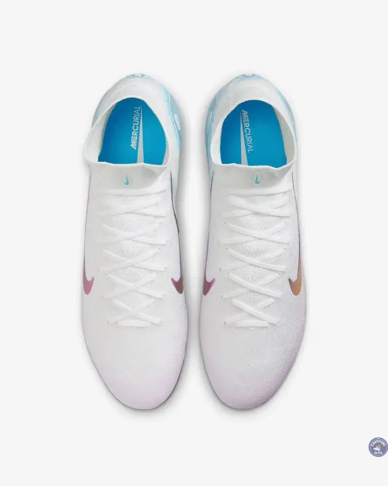 Image of Mercurial Superfly 10 Elite FG Chromatic Pack Blanc/Violet/Bleu