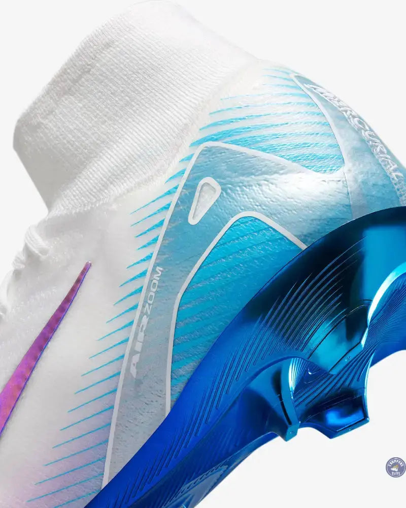 Image of Mercurial Superfly 10 Elite FG Chromatic Pack Blanc/Violet/Bleu
