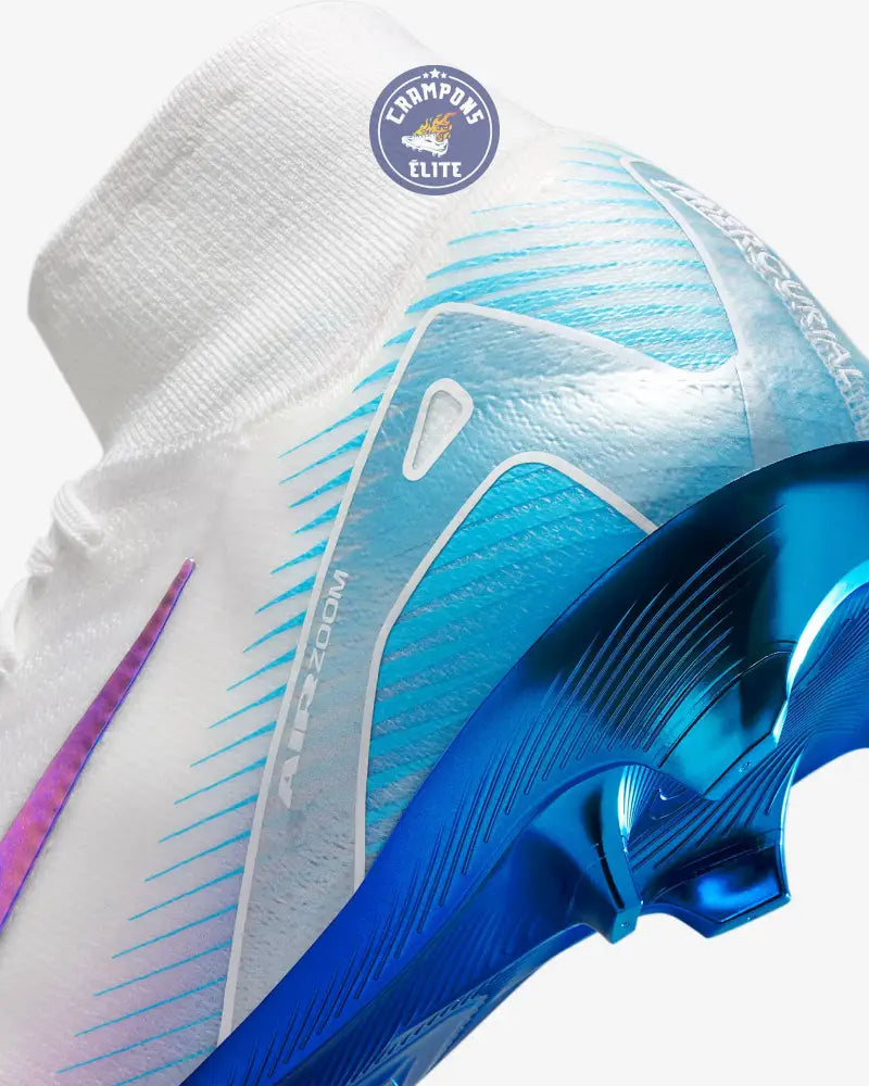Image of Mercurial Superfly 10 Elite FG Chromatic Pack Blanc/Violet/Bleu
