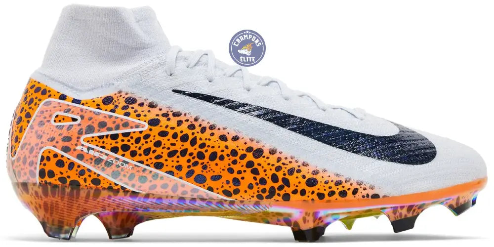 Image of Mercurial Superfly 10 Elite FG Electric Pack Léopard Gris/Orange