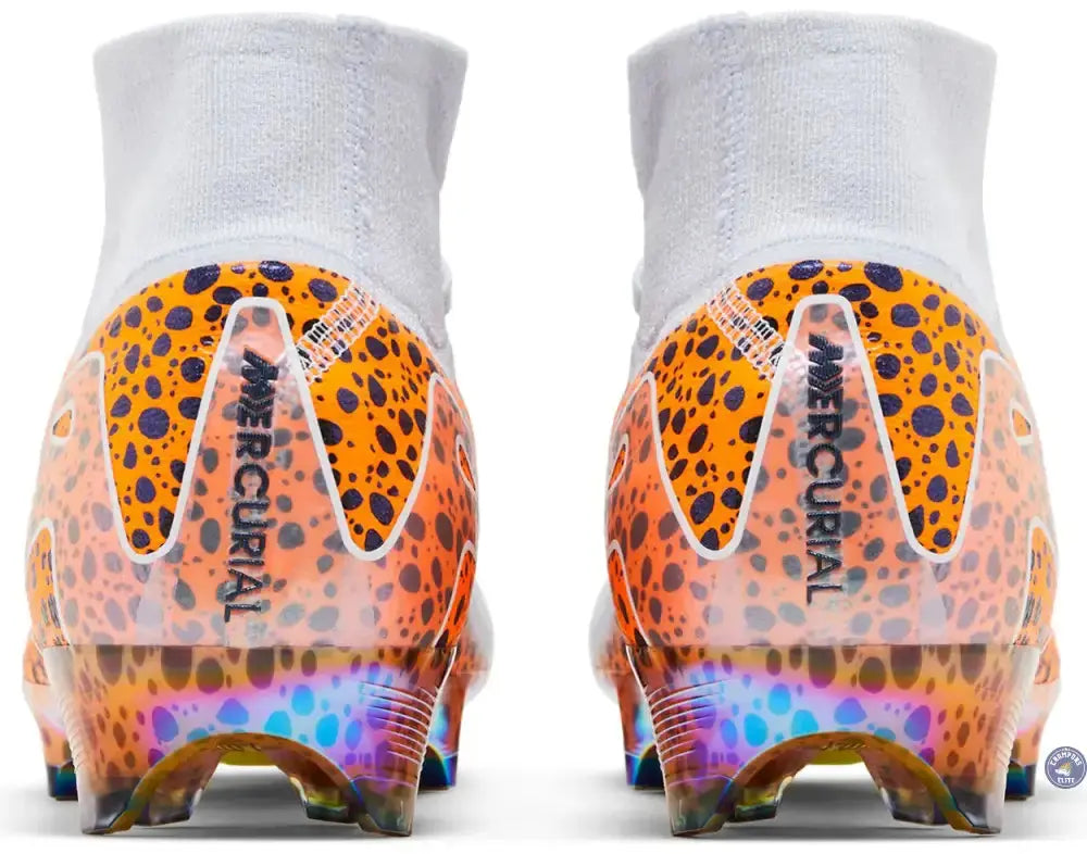Mercurial Superfly 10 Elite FG Electric Pack Léopard Gris/Orange