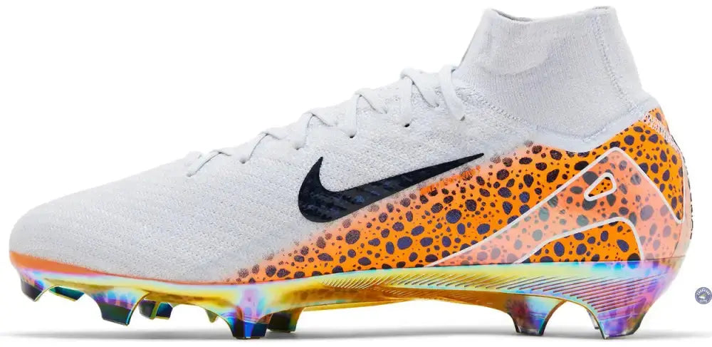 Image of Mercurial Superfly 10 Elite FG Electric Pack Léopard Gris/Orange