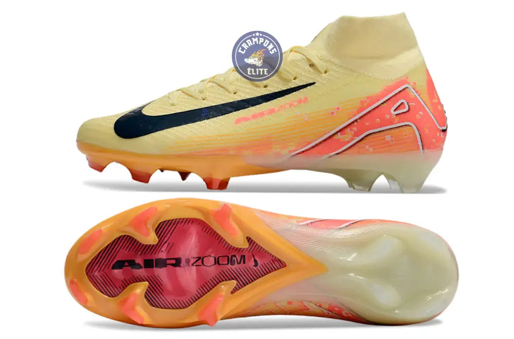 Image of Mercurial Superfly 10 Elite FG x Mbappe Jaune/Noir