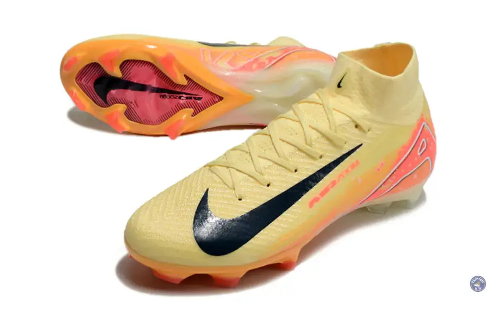 Image of Mercurial Superfly 10 Elite FG x Mbappe Jaune/Noir