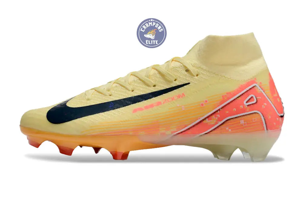 Image of Mercurial Superfly 10 Elite FG x Mbappe Jaune/Noir