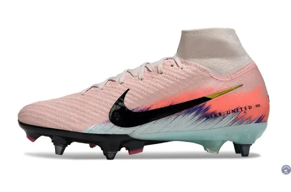 Image of MERCURIAL SUPERFLY 10 ELITE SG UNITED - SILT RED/BLEU