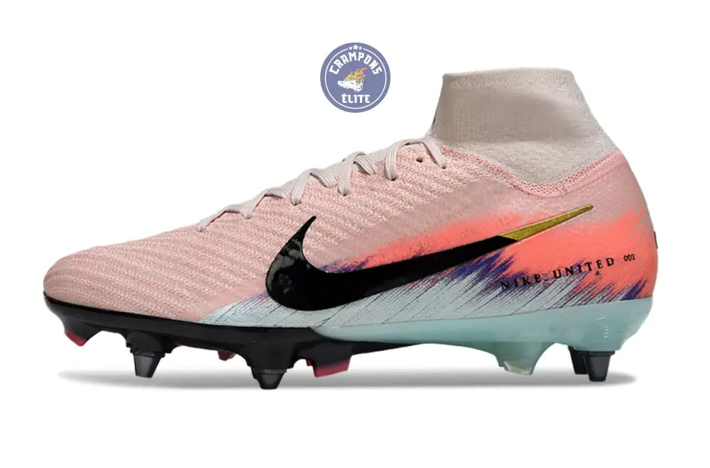 MERCURIAL SUPERFLY 10 ELITE SG UNITED - SILT RED/BLEU