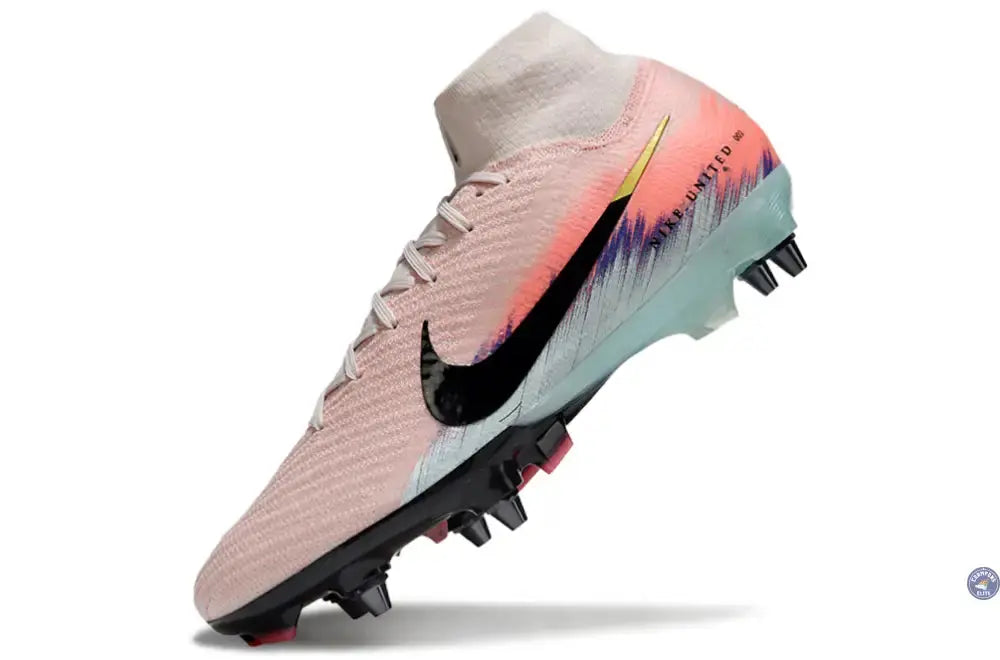 Image of MERCURIAL SUPERFLY 10 ELITE SG UNITED - SILT RED/BLEU